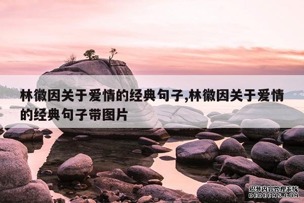 <b>林徽因关于爱情的经典句子,林徽因关于爱情的经典句子带图片</b>