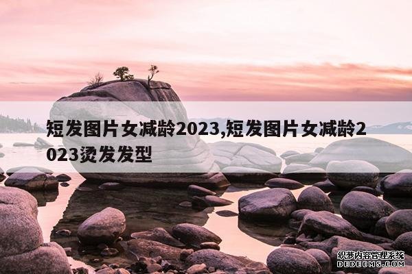 <b>短发图片女减龄2023,短发图片女减龄2023烫发发型</b>