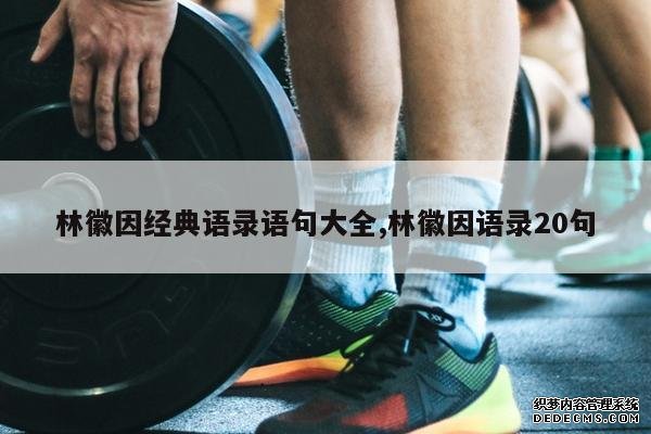 <b>林徽因经典语录语句大全,林徽因语录20句</b>