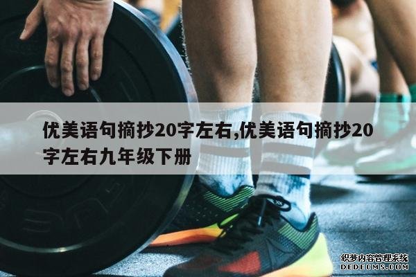 <b>优美语句摘抄20字左右,优美语句摘抄20字左右九年级下册</b>